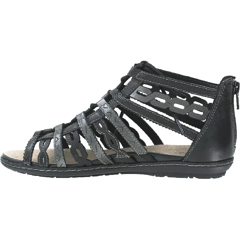 Women's Earth Tidal Black Leather