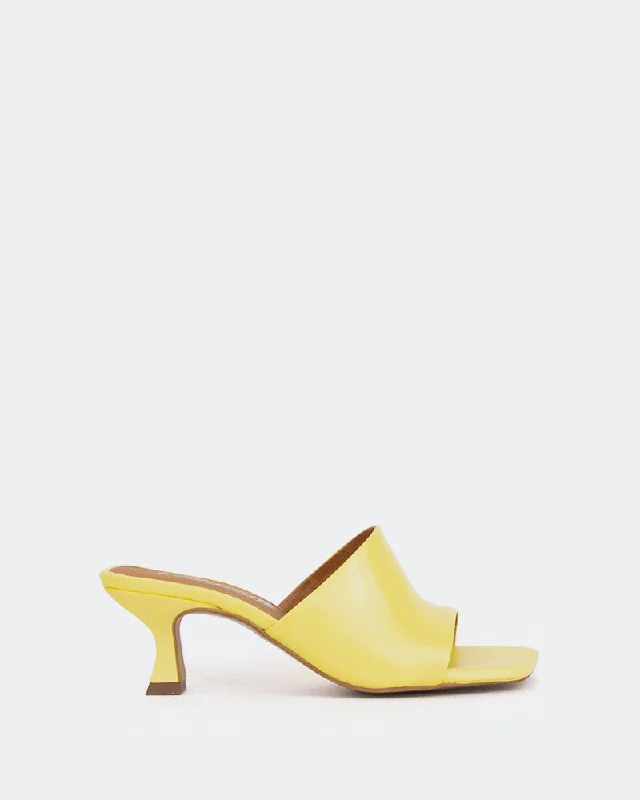 Neptune Yellow Leather/Cuir Jaune