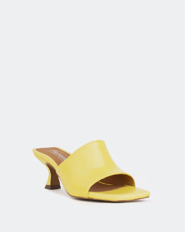 Neptune Yellow Leather/Cuir Jaune