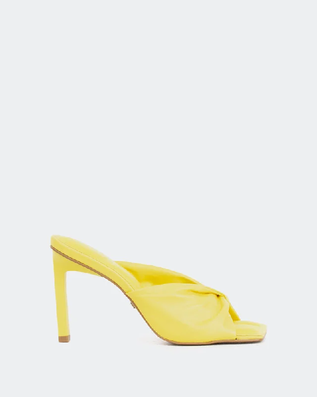 Paqueta, Yellow Leather/Cuir Jaune