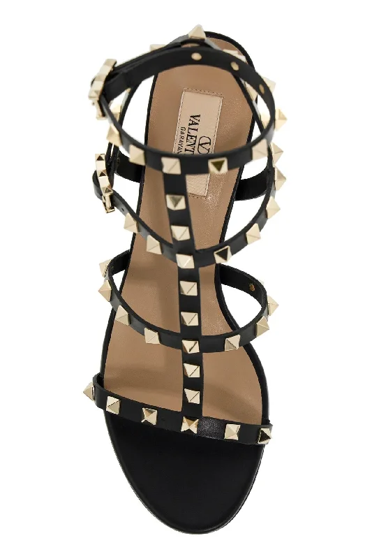 VALENTINO GARAVANI Studded Elegance Leather Sandals