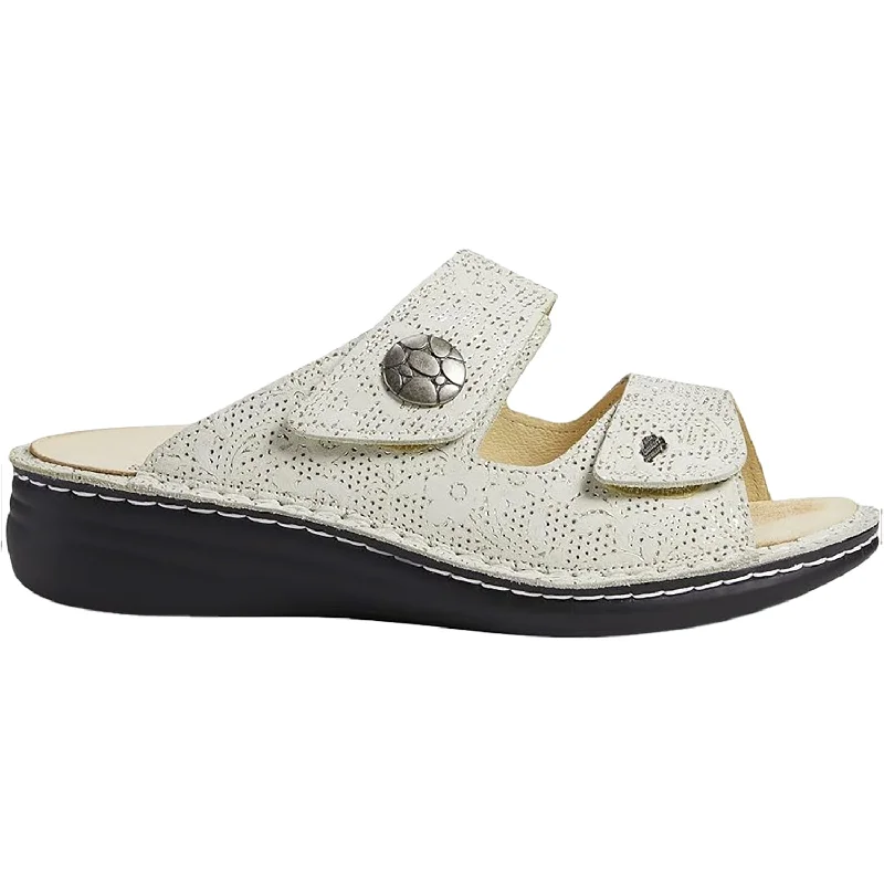 Women's Finn Comfort Moorea Finn Mellow Champagne Garden Leather