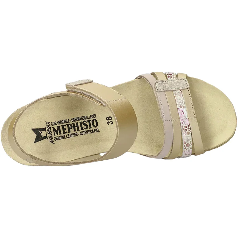 Women's Mephisto Lucia Platinum Leather