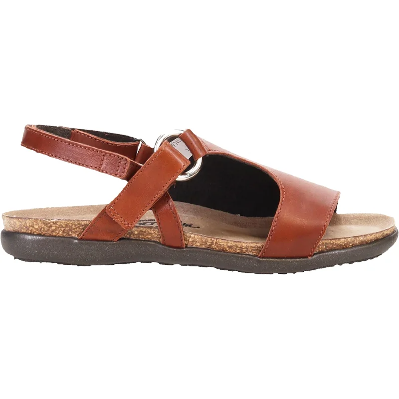 Women's Naot Olivia Soft Chestnut Leather