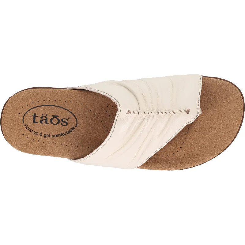 Women's Taos Gift 2 White Leather