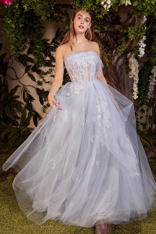 Everlasting Elegance: Enchanting Embroidered Lace Ball Gown for Unforgettable Occasions